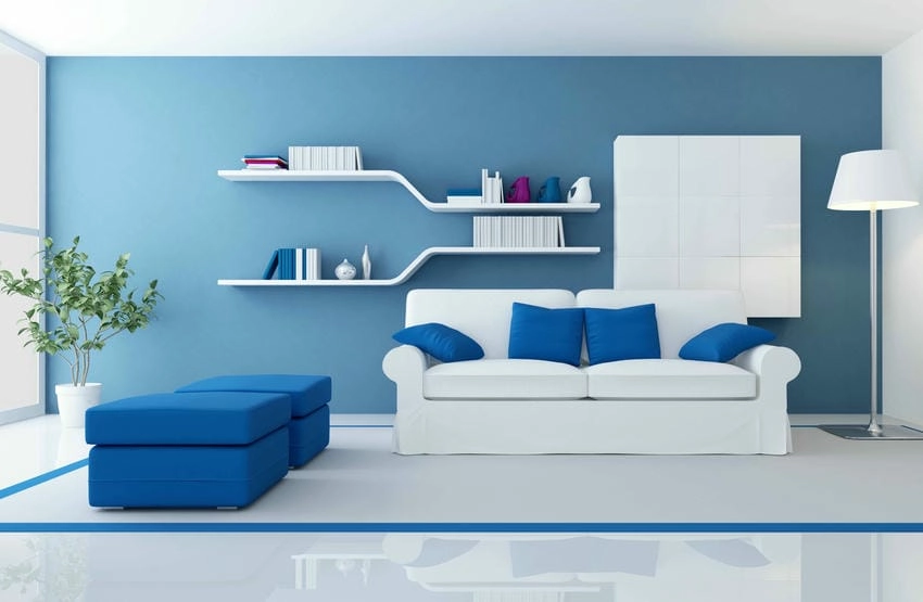 Background phòng khách phong cách hiện đại và trẻ trung