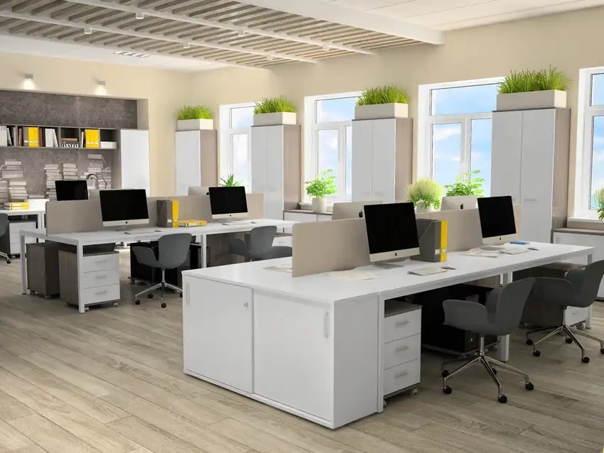 Background phòng làm việc ảo tạo cảm giác thực tế sống động