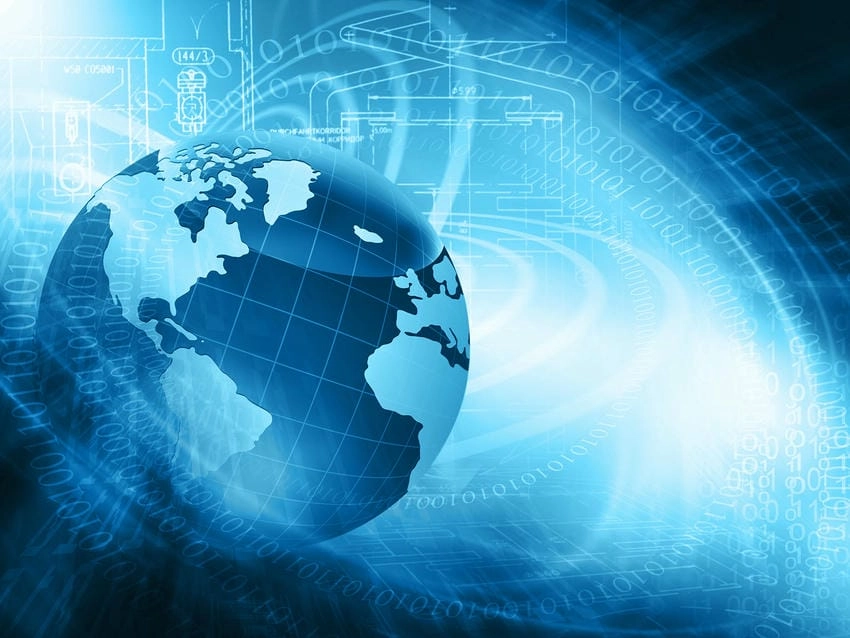 Background quả địa cầu 3d sống động chân thực