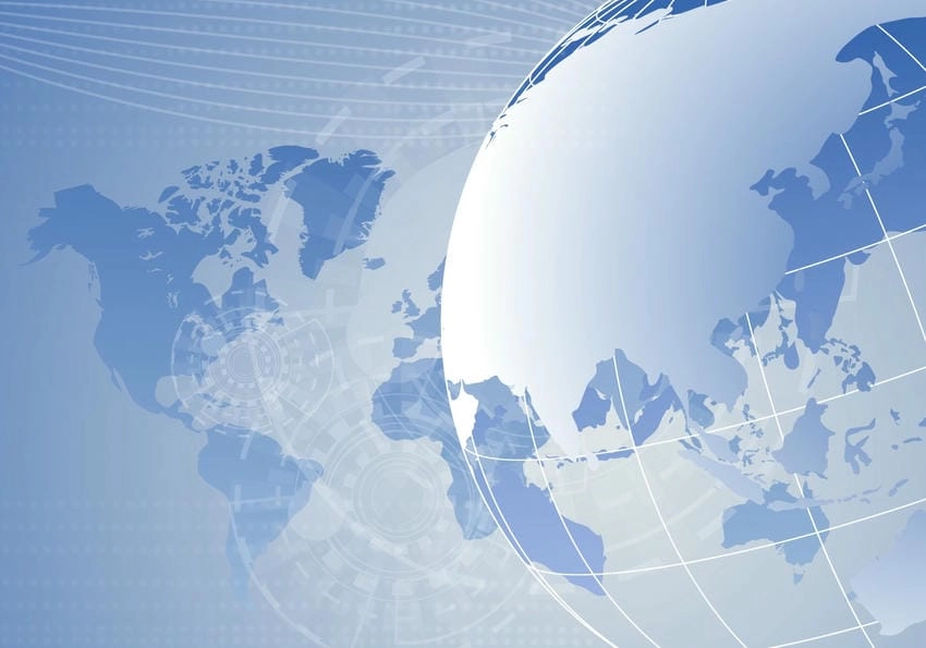 Background quả địa cầu đẹp biểu tượng kết nối toàn cầu