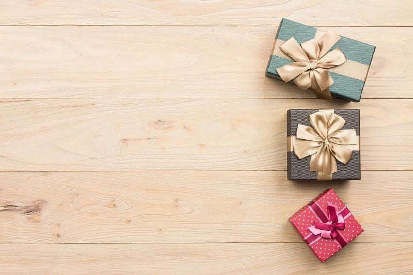 Background quà tặng sáng tạo đậm dấu ấn riêng biệt