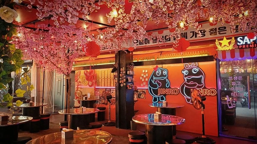 Background quán nhậu mẫu phù hợp mọi loại hình quán