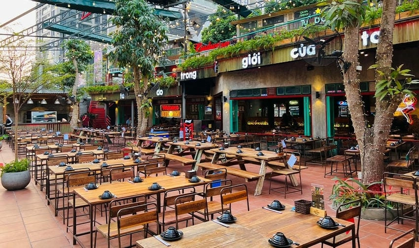 Background quán nhậu chuyên nghiệp nâng tầm hình ảnh