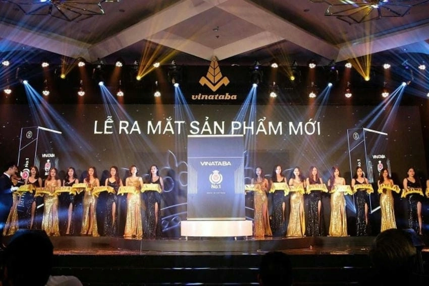 Background ra mắt sản phẩm ánh sáng lung linh nổi bật