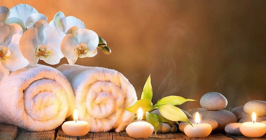 Background spa hiện đại phù hợp xu hướng thẩm mỹ