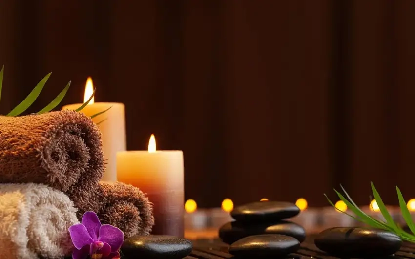 Background spa sang trọng thể hiện đẳng cấp dịch vụ