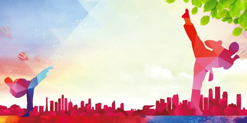 Khám phá background taekwondo đầy năng lượng