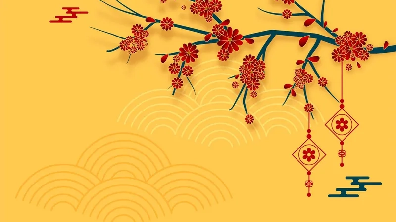 Background tết điện thoại đẹp rực rỡ mọi góc nhìn