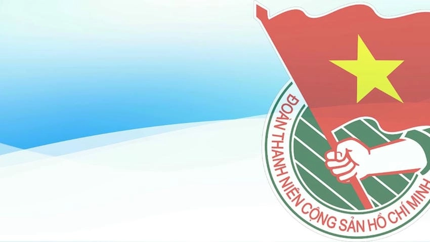 Background thanh niên sự kiện đậm tinh thần cống hiến