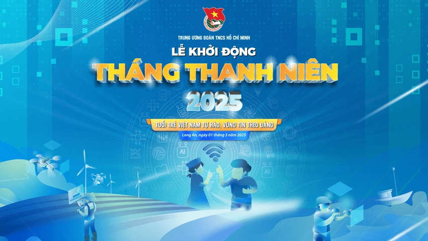 Background thanh niên hiện đại thể hiện phong cách mới