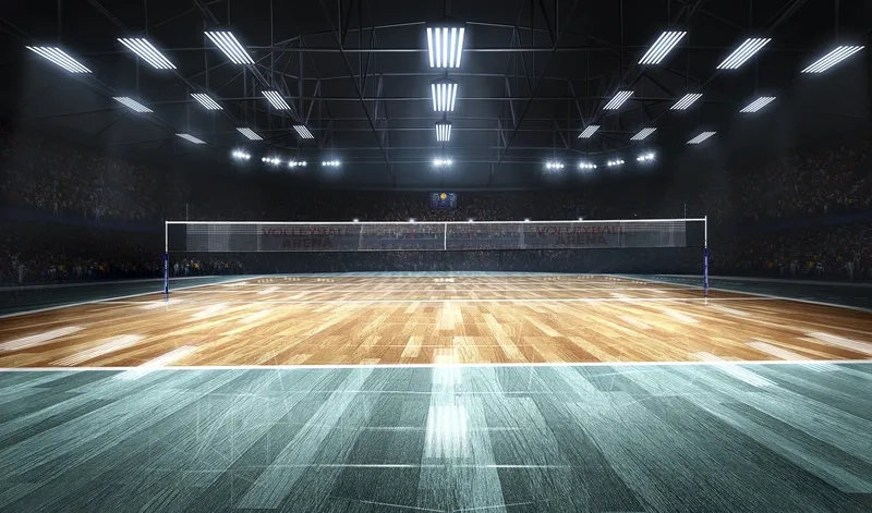 Phông nền phòng thể thao trong nhà mang phong cách hiện đại