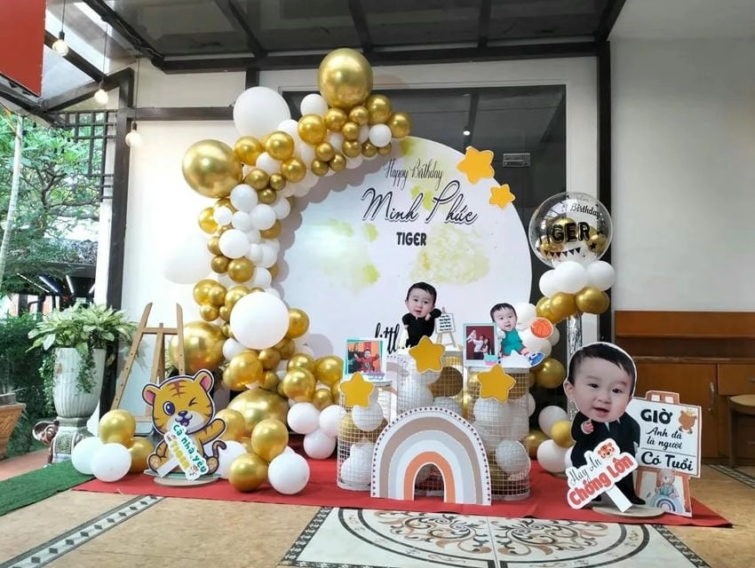 Background thôi nôi mẫu đẹp cho concept sáng tạo