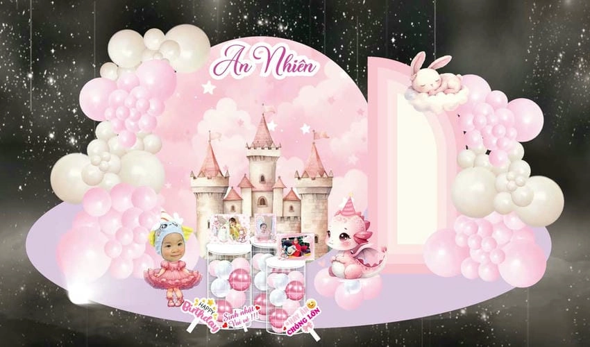 Background thôi nôi chuyên nghiệp tạo điểm nhấn hoàn hảo