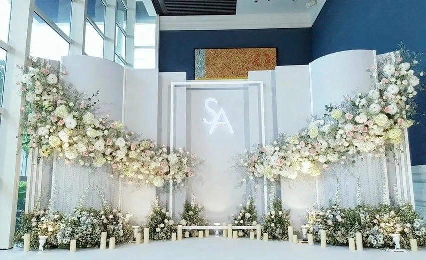 Background tiệc cưới chất lượng cao chuẩn chuyên nghiệp