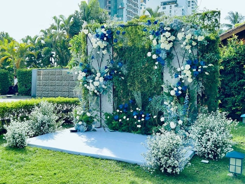 Background tiệc cưới tổng hợp đầy đủ phong cách