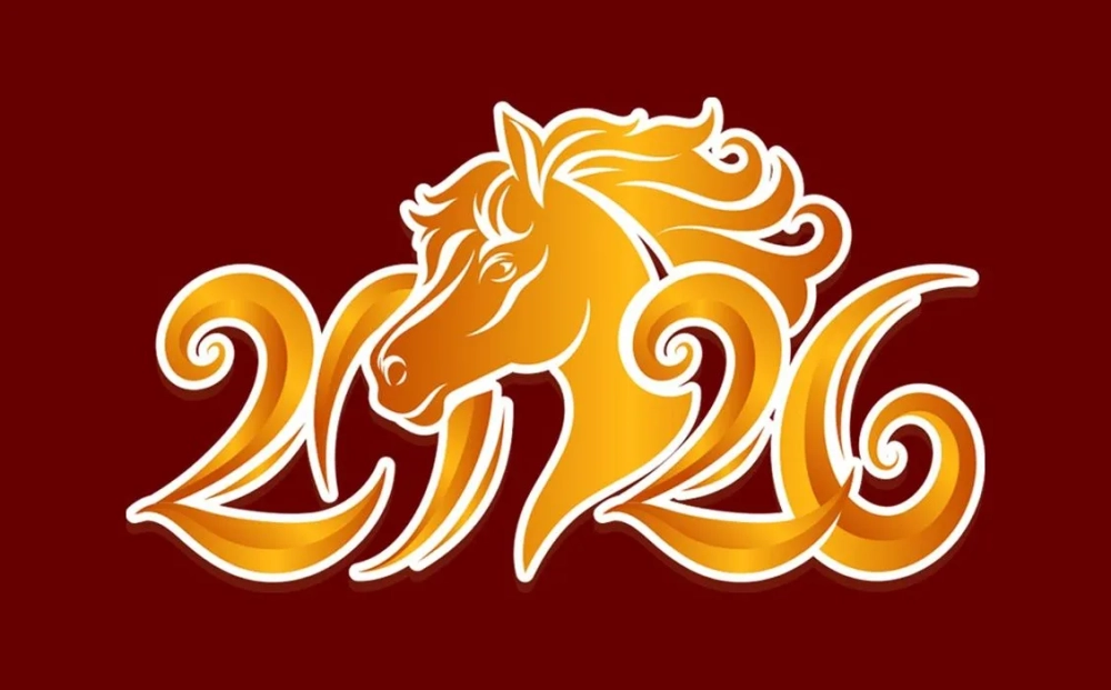 Background tiệc tất niên đẹp cho không gian ấm áp