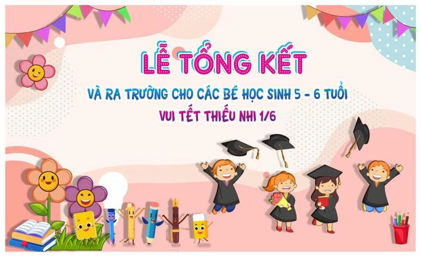 Background tổng kết tổng hợp nhiều phong cách khác nhau