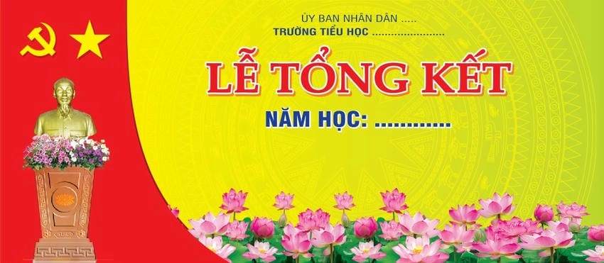 Background tổng kết cuối năm đầy cảm xúc