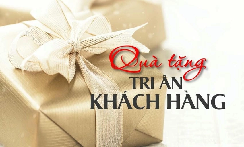 Background tri ân khách hàng hiện đại và đầy cảm xúc