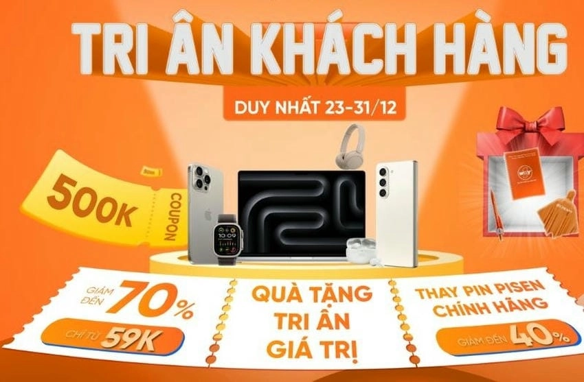 Background tri ân khách hàng tiệc rực rỡ và sang trọng