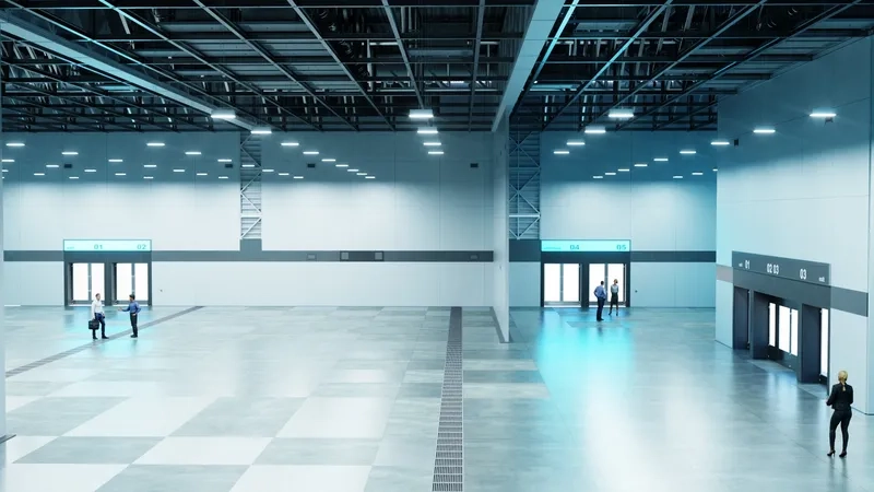 Tạo dấu ấn riêng với background triển lãm sự kiện sang trọng