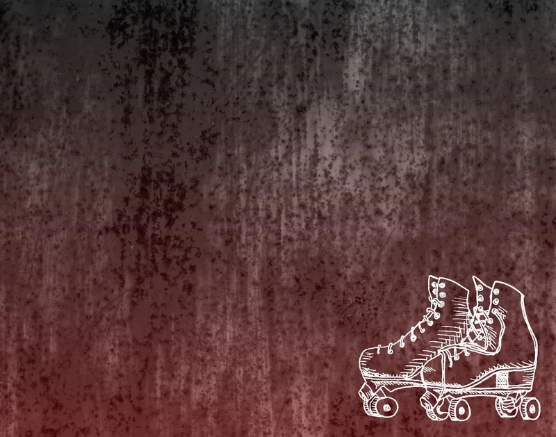 Đậm chất hoài cổ với background trượt patin retro