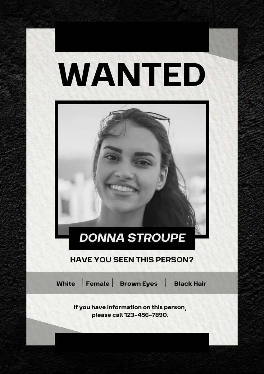 Background truy nã ghép ảnh dễ dàng tùy chỉnh sáng tạo