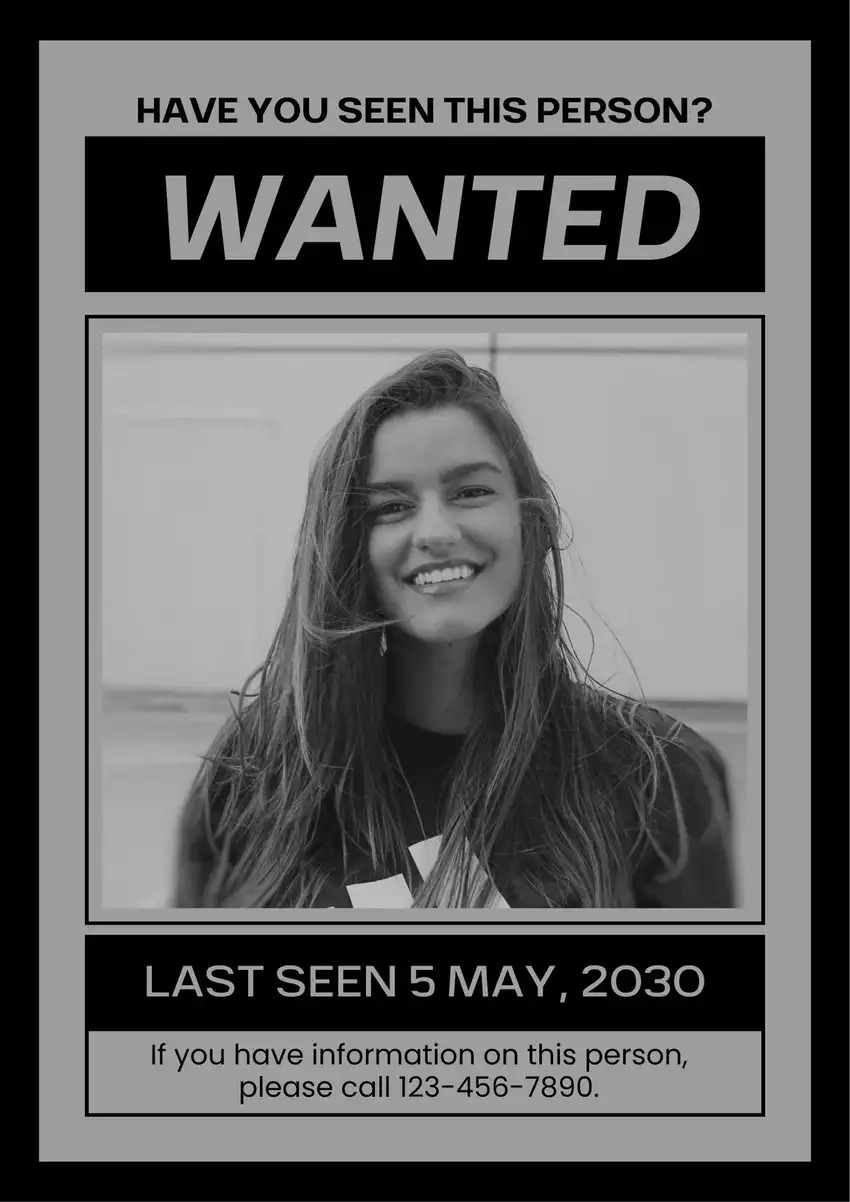 Background truy nã poster thu hút ánh nhìn ngay lập tức