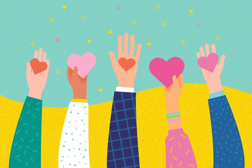 Mẫu background từ thiện đẹp mắt và đầy ý nghĩa