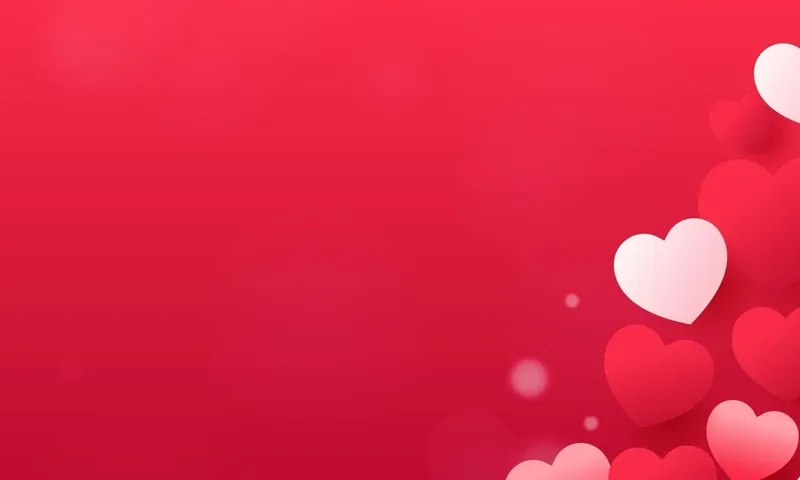 Tạo post nổi bật với background valentine mạng xã hội