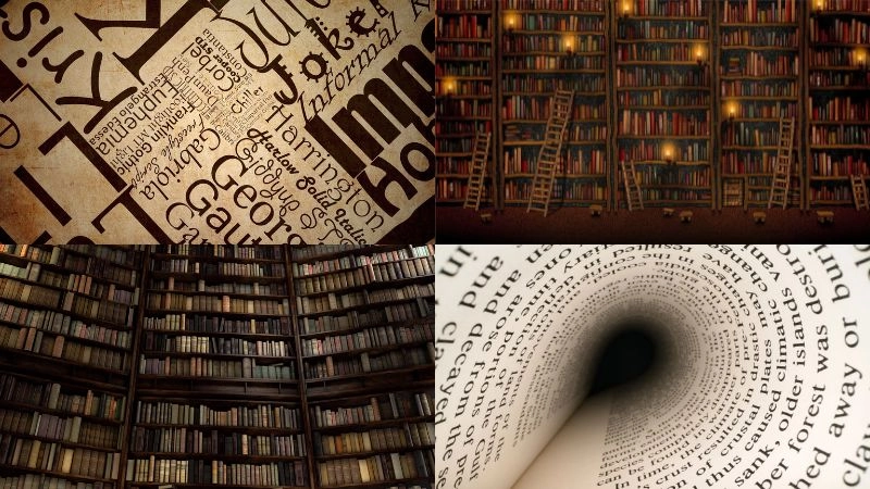 Background văn học đầy chiều sâu gợi mở cảm xúc