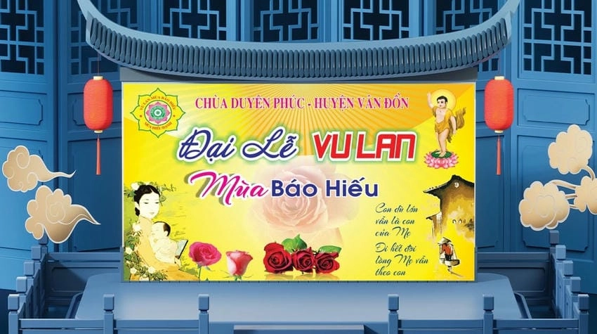 Background Vu Lan chất lượng cao chi tiết tinh xảo