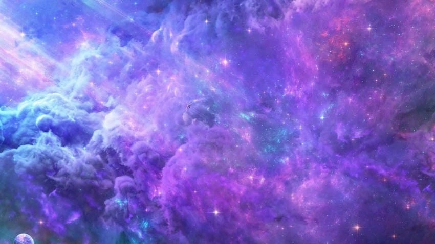 Background vũ trụ đơn giản nhưng đầy cuốn hút