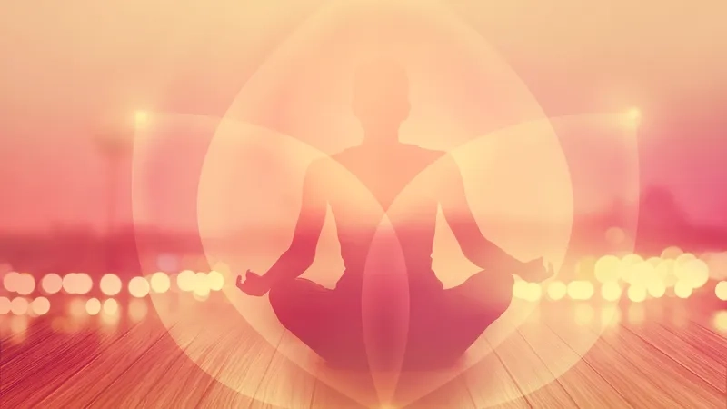 Không gian background yoga đẹp giúp tâm trí thư giãn và tập trung