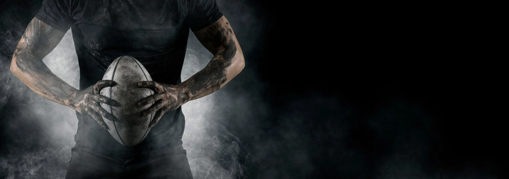 Background bóng bầu dục ngầu thể hiện cá tính mạnh