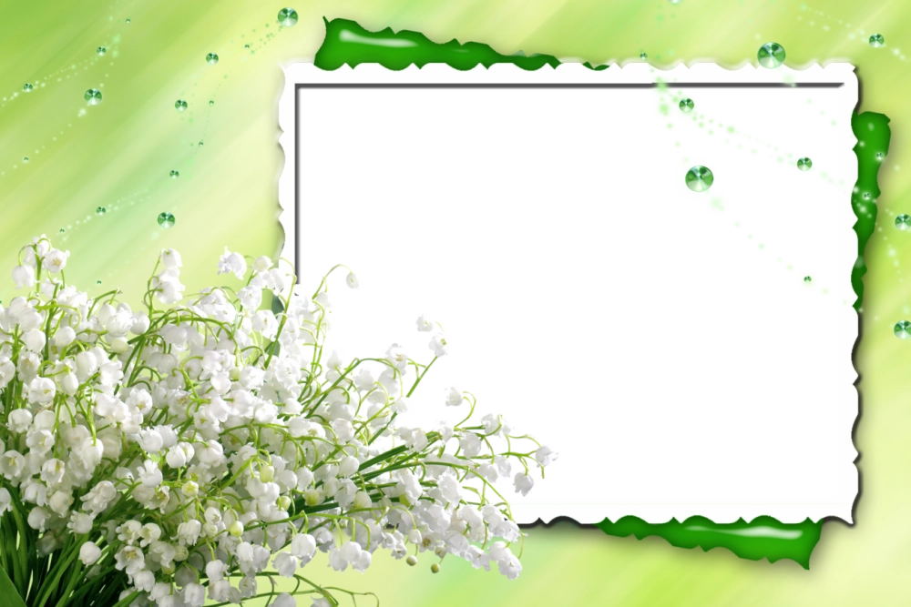 Hình nền hoa linh lan vintage hoài niệm nhẹ nhàng