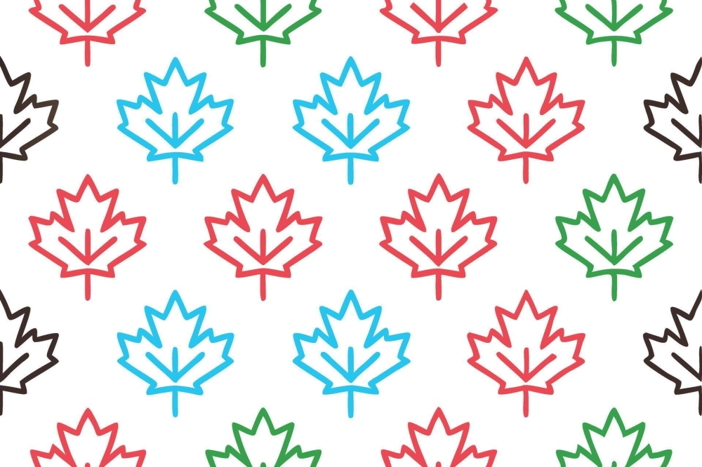 Hình nền lá phong cho máy tính thư giãn