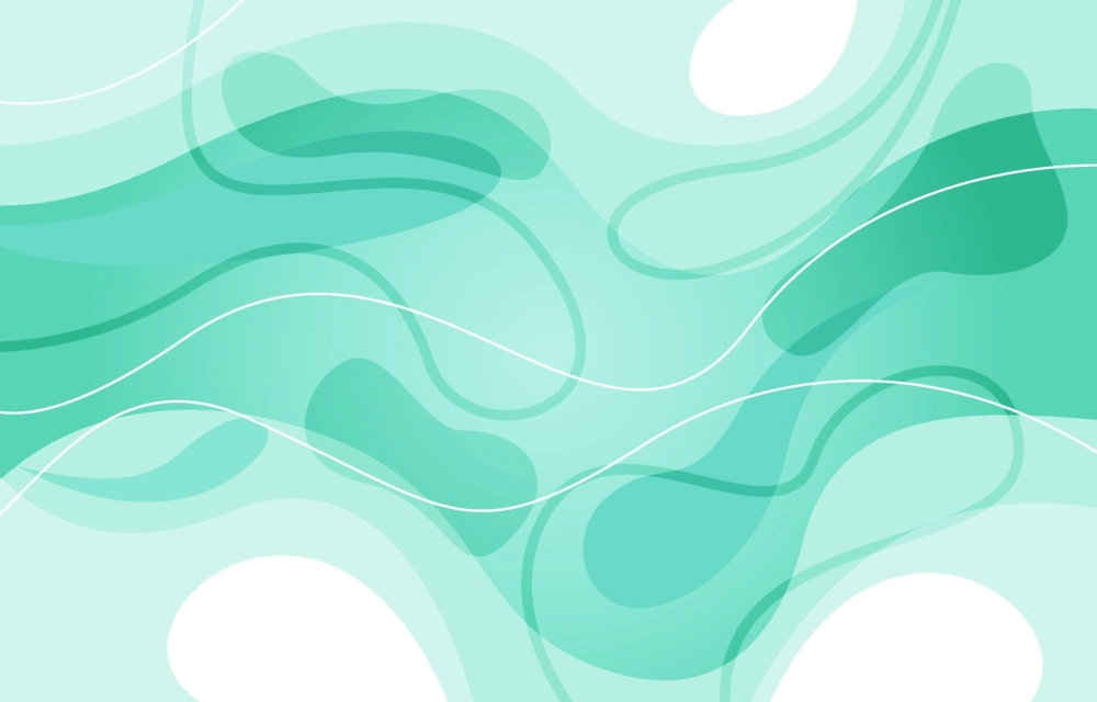 Background powerpoint xanh mint chuyên nghiệp tinh tế