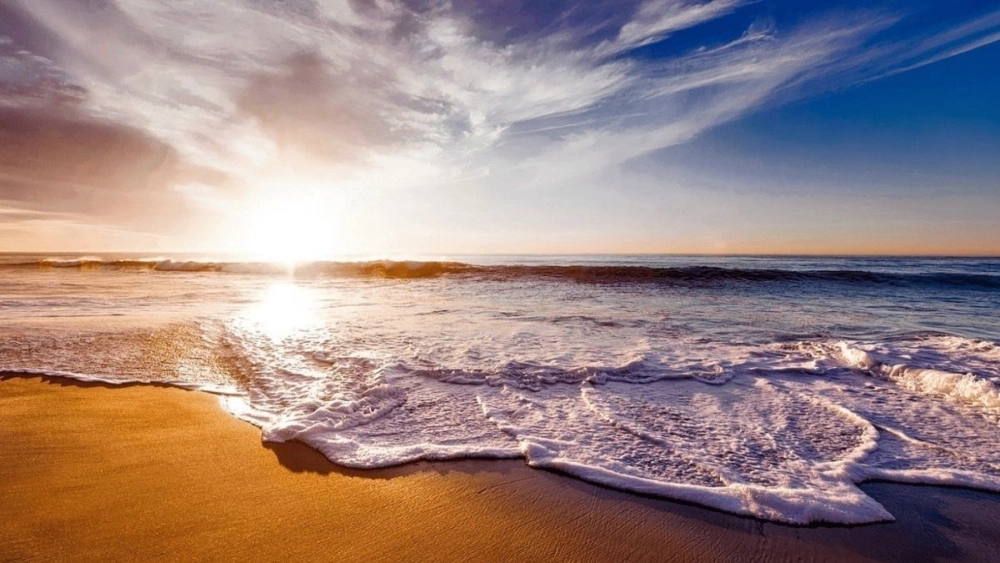 Năng lượng tích cực từ background bình minh buổi sáng sớm