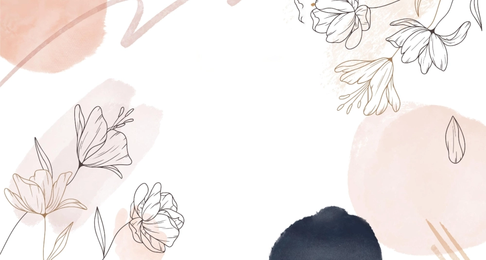 Đầy chất thơ trong mẫu background hoa trừu tượng nghệ thuật