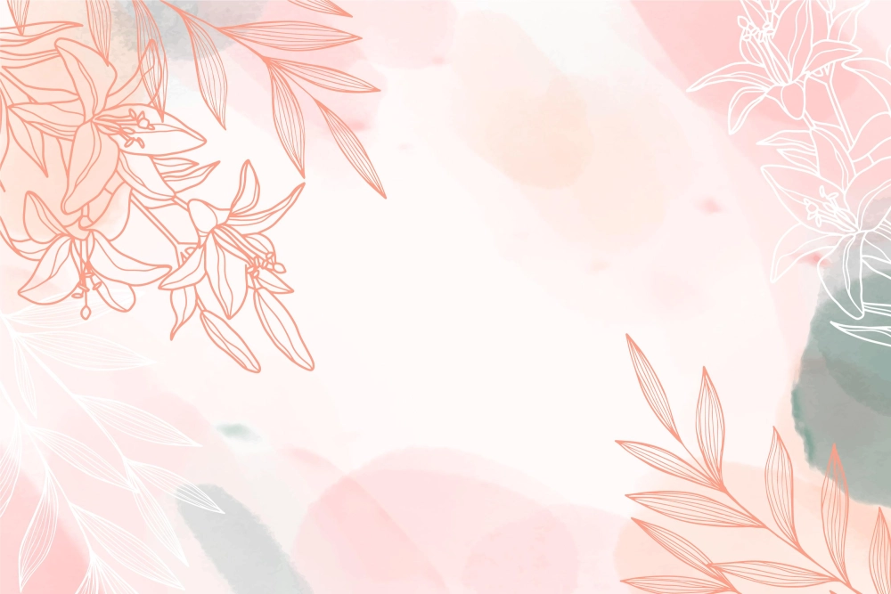 Phá cách độc đáo với background hoa trừu tượng mới lạ