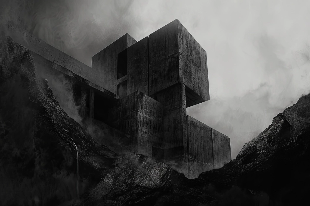 Thu hút mọi ánh nhìn với background sự kiện brutalism ấn tượng