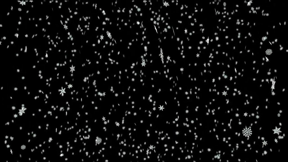 Huyền ảo lung linh background tuyết rơi ban đêm tĩnh lặng