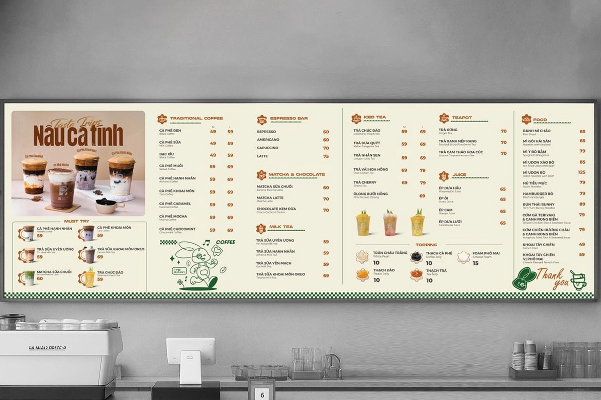 5 Tip thiết kế Menu thu hút thực khách cho Nhà hàng, Quán ăn