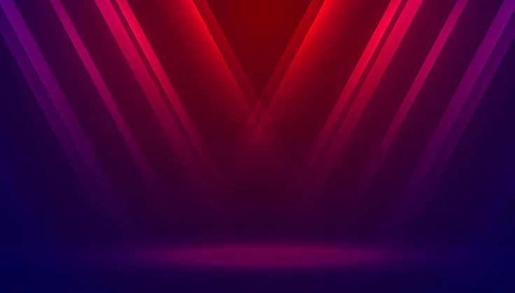 Ánh sáng tập trung phát sáng thu hút sự chú ý