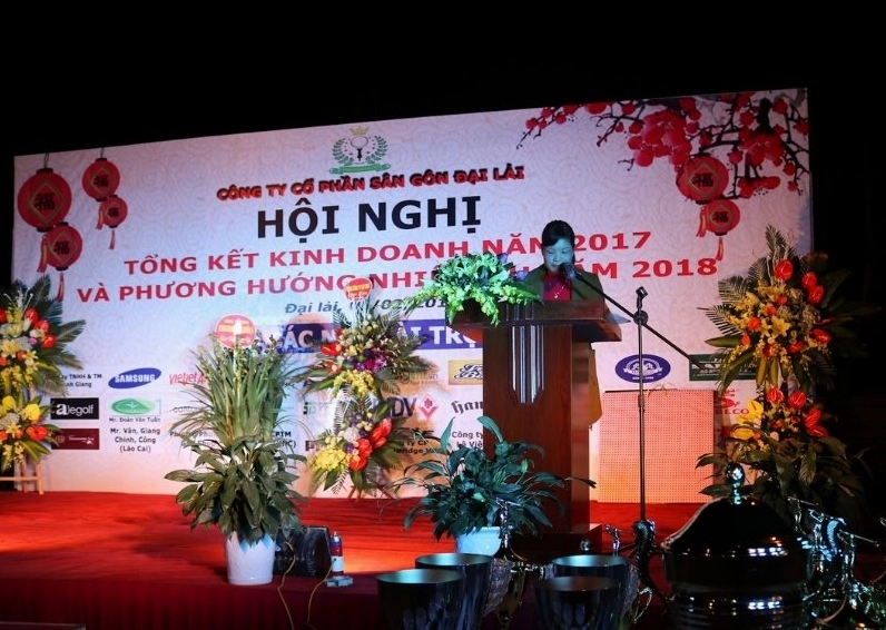 Backdrop hội nghị tổng kết kinh doanh cuối năm