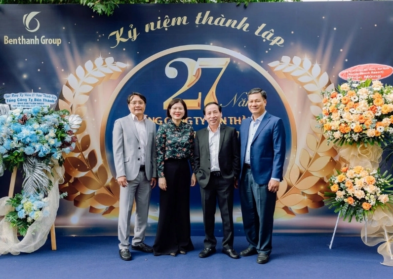 Backdrop kỷ niệm thành lập công ty Bến Thành Group