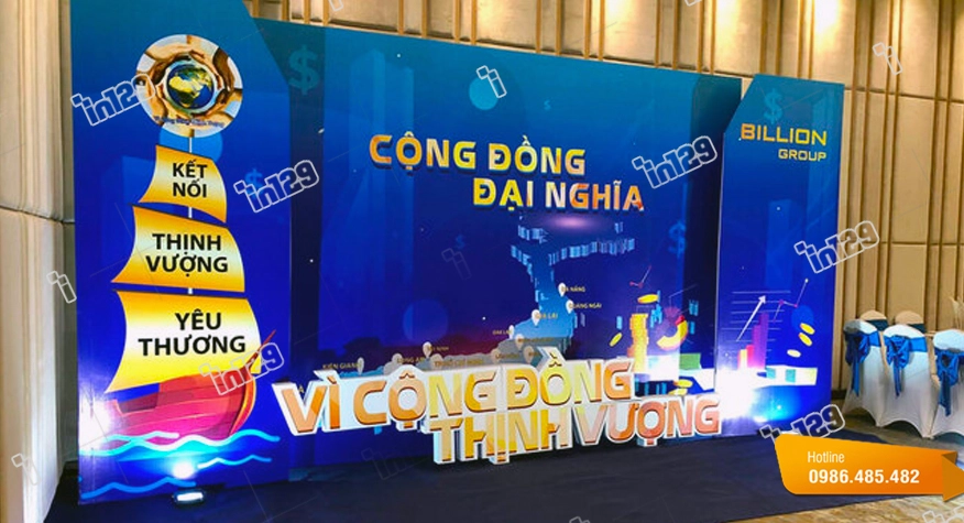 Backdrop là gì trong mắt các nhà tổ chức
