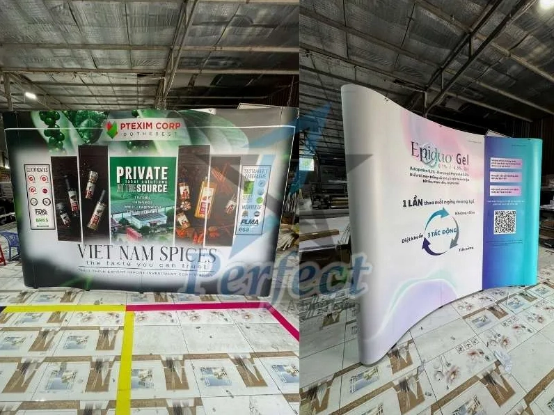 Backdrop sự kiện ngoài trời hài hòa thiên nhiên