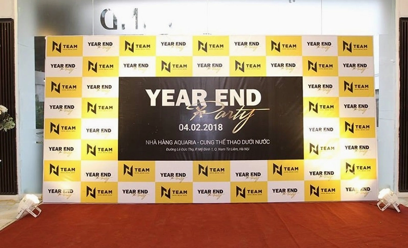 Backdrop sự kiện tiêu chuẩn chuyên nghiệp